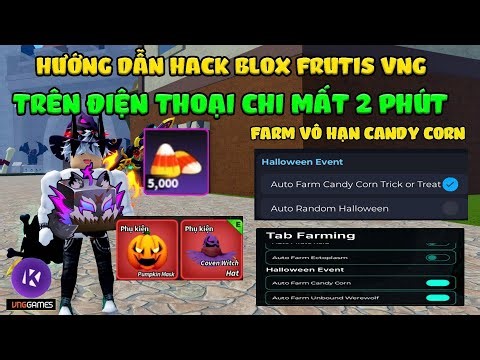 Instructions for Hacking Blox Fruits 28 KRNL VNG on Mobile Phone Auto Farm New Wolf Boss, Farm Un...