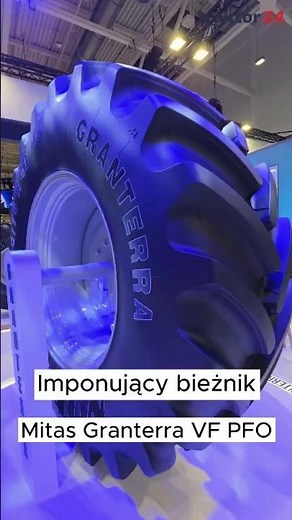 Mitas Granterra to nowa linia opon niskociśnieniowych do ciągników rolniczych #mitas