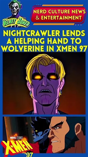 Nightcrawler Lends a Hand and Tail to Wolverine in X-Men 97 #nightcrawler #kurtwagner #wolverine #xmen97 #buddies