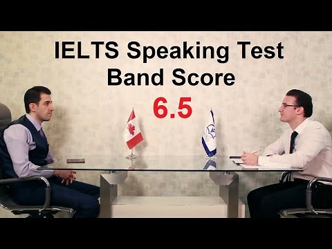 IELTS Speaking test band score of 6.5 with feedback