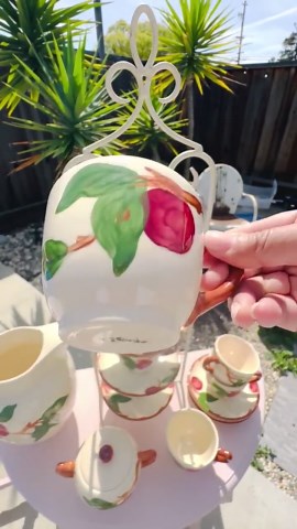 Vintage Franciscan Apple Tea Set. - Etsy