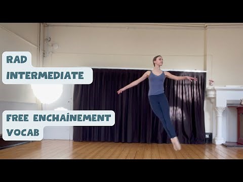 RAD Intermediate Free Enchainement Vocabulary