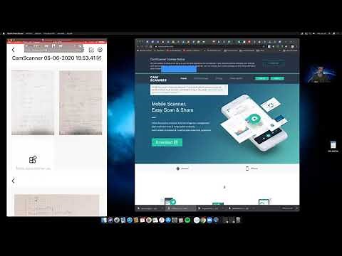 Camscanner tomar varias fotos y subirlas como archivo pdf (Classroom)