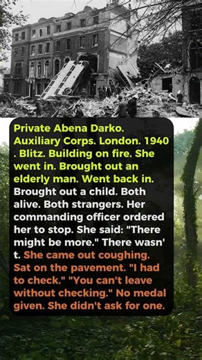 She Walked Into a Burning Building Twice — Saved Different People Each Time