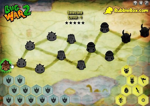 虫界战争2（Bug War2）蝗虫通关攻略