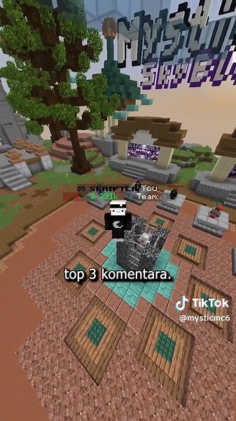 IP: mystic-mc.com #discord #mysticmc #skyblock #fyp #minecraft #viral