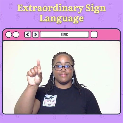 Sign Language for Kids | Learn the Sign for “BIRD” | Beginner ASL | Ell Jam