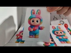 Rainbow Labubu Compilation 🌸🍭 | Adorable Kawaii Stickers & Toys