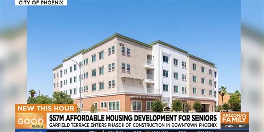 Nearly $60M affordable downtown Phoenix housing project underway