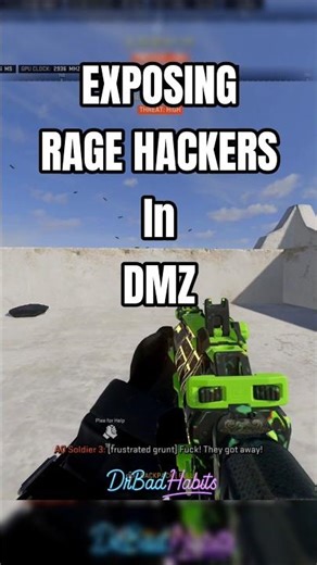 I Exposed This Rage Hacker!! #hacker #cod #cheating #caught #dmz