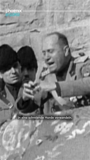 Doku "Mussolini - Ikone des Faschismus"