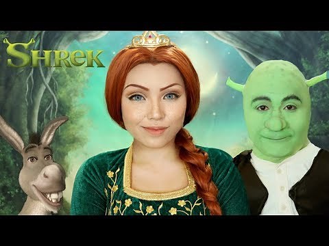SHREK 'Princess Fiona' Makeup Tutorial !!!