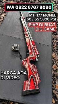 Java Pcp Rifle Combat Machine .177 Monel 5000 Psi ready for Big Game poll #pcpbiggame #pcpjawa