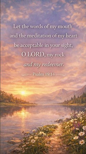 Bible Verse Wallpaper 4K | Psalm 19:14 Prayer & Worship Quote #BibleVerse #Christian #Jesus#shorts
