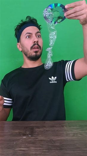 ساخت حباب با سی دی 💿| CD Bubble #لایف_هک #shorts #lifehacks