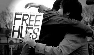 Free Hugs video by Juan Mann is voted as YouTube Video of the Year
