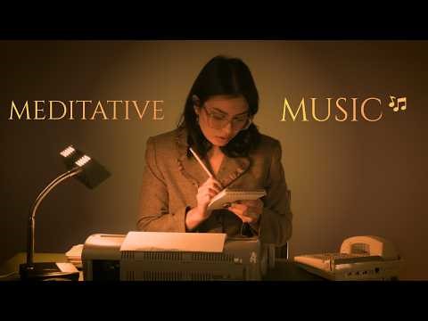 ASMR - Soft Spoken Secretary ₊˚⊹ ᰔ (humming, typing, writing)