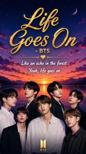 Life Goes On' lyrics - @BTS #lyrics #song #trending #songlyrics #bts