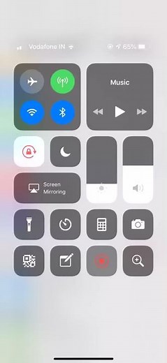 How to enable show touches on iOS