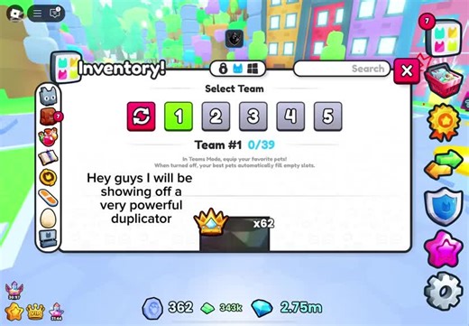 script in comment i added a toggle gui#ps99 #robloxfyp #hugehunter #script