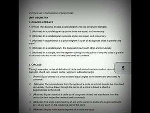 Class 9 Mathematics | Final Syllabus | Important chapters | C.B.S.E