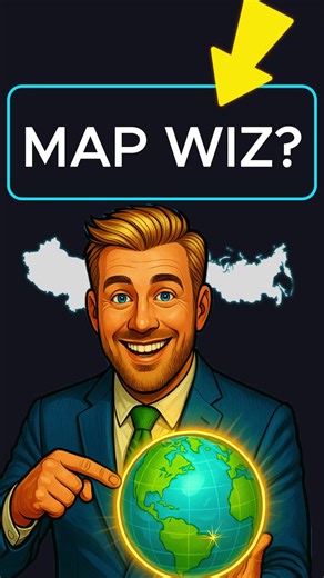 Guess Map Shapes: Geography Quiz Challenge