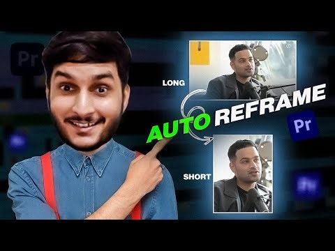 Using AI-Powered Auto Reframe for Social Media Videos