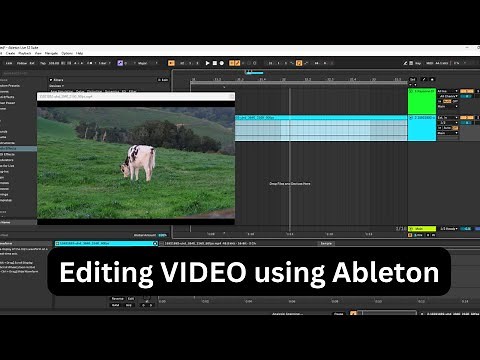 How to Edit Video in Ableton Live (Tutorial)