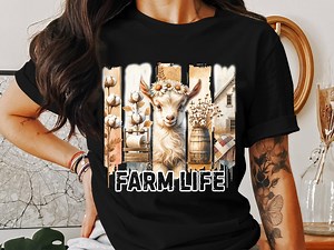 Rustic Goat PNG: Farm Life Sublimation Design (digital Download - Etsy