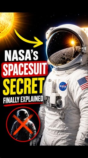 NASA’s Spacesuit Secret Finally Explained 🤯 #nasa #science #space