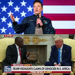 🚨 JUST NOW: Elon Musk says the Trump administration and the WORLD should SANCTION South Africa if they continue anti-white apartheid policiesYES! Punish them!ELON: "If South Africa doesn’t change its super racist Apartheid 2.0 laws, the country must be sanctioned." @elonmusk Trump knows how evil the South African government has been to white farmers. Nearly 99% of refugees in recent months are South African.STOP trying to kill and discriminate against white people, or face the wrath of the worl