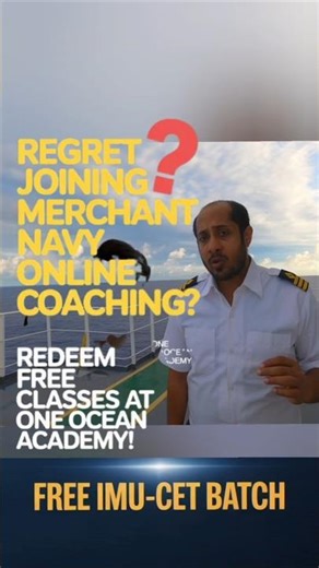 Regret Joining Online IMU CET Coaching? See this Once! 🚢 #imucet