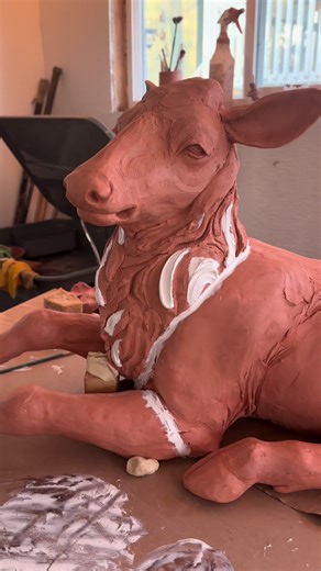 Ceramic Sculpture Repair Process