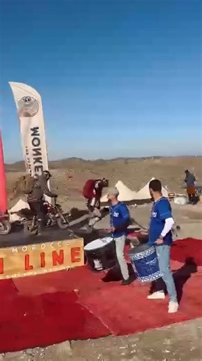 You can circumnavigate the globe by bike, but it's only on the Monkey Run that you can achieve this level of finesse. Indeed, the Monkey Runner cares not for the constraints of the "finish line," knowing that any good adventure must be rounded off with a roly poly. Should you wish to achieve similar levels of sophistication, a giant slab of Morocco this April is your next chance... https://www.theadventurists.com/monkey-run-morocco/ And if you're reading this wishing you were on a tiny bike in t