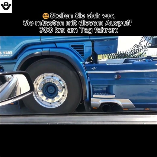 This truck's exhaust won't let you sleep!😮 #scania 164L 580 V8 Sound