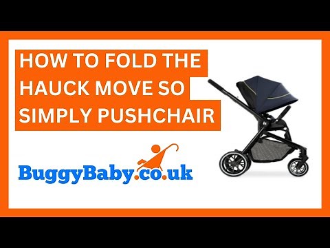 How To Fold The Hauck Move So Simply Pushchair
