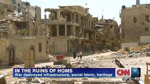 Syria reflections: Homs in ruins
