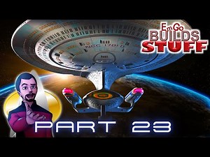 Eaglemoss Star Trek USS Enterprise NCC 1701-D Kit (Part 23): EmGo Builds Stuff