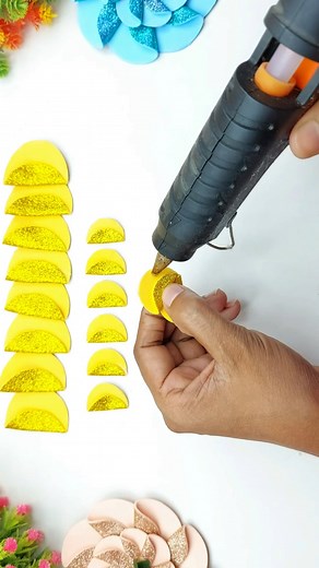 161K views · 3.2K reactions | Glitter Foam Sheet Crafts || Glitter Foam Ornaments Making #shorts | Creative Art & Craft Ideas | Facebook