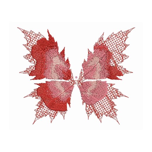 Autumn Maple Butterfly Machine Embroidery Design, Fall Leaf Machine Embroidery Thanksgiving Halloween Pattern Digital File, Insect PES DST - Etsy