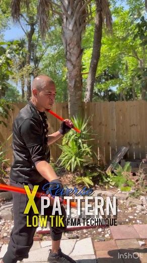 Mastering the Reverse X-Pattern - Low Tik | Arnis 5 Strike Combo Tutorial