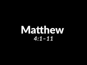 Matthew 4:1–11 Explained | The Temptation of Jesus & Victory in the Wilderness