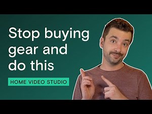 How to build a home video studio without buying expensive new gear (you already have what you need)