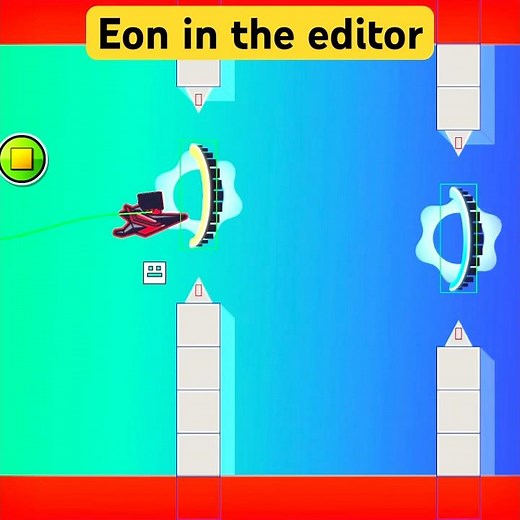 Geometry Dash (Eon)-editor mode #geometry dash