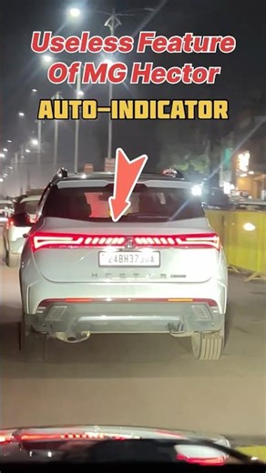 Useless Feature Of MG Hector ❌😤