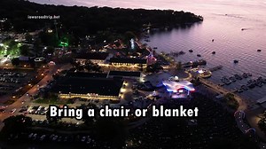 62K views · 537 reactions | Live at the Lake features free music concerts every weekend in Arnolds Park, Iowa | Iowa Road Trip | Facebook