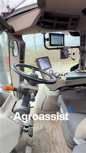 Autostyring på GPS-forberedt CASE PUMA 185 fra Agroassist ApS