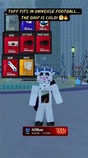 TUFF Fits Just Hit Universe #football Different… 😤🔥 (Roblox Ultimate Football) #roblox #ff2 #nfl