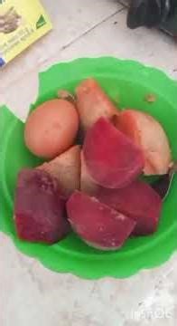 Ensalada de remolacha con papa perfecta para acompañar almuerzo. 🥔🥗
