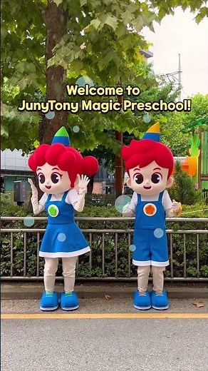 #JunyTony | 💚JunyTony Magic Preschool Dance🧡 | #Shorts #KidsSongs
